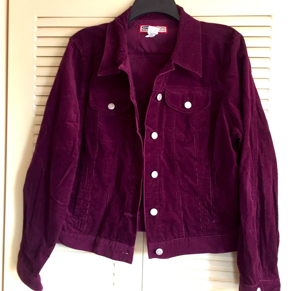 Old Navy Purple Corduroy Jacket